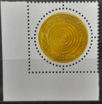 BRASIL – RHM 3961, Centenário da 1ª medalha deouro do Brasil em Jogos Olímpicos, ano 2020, em estado de MINT, com vinheta à esquerda e em baixo, conforme imagem, valor facial R$ 5,00.