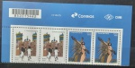 BRASIL – RHM 4031/32, 02 pares de selos da Festa do Senhor Bom Jesus do Bonfim, ano 2022, em estado de MINT, com vinheta CORREIOS/CMB, conforme imagem, valor facial 1º porte ( R$ 3,85 x4 =  R$15,40).