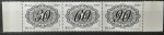 BRASIL – RHM 4164/66, 180 anos da série INCLINADOS, ano 2024, em estado de MINT, conforme imagem, valor facial R$ 4,55, valor RHM R$ 5,50.