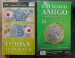 Catálogo AMIGO, de Cédulas e Moedas BRASIL,3ª EDIÇÃO, 2022, usado, completo 