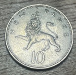 INGLATERRA NEW PENCE, 1969-  , EXCELENTE MOEDA PARA ABRILHANTAR AINDA MAIS SUA COLEÇÃO.
