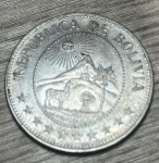 BOLIVIA 1974-1 PESO , EXCELENTE MOEDA PARA ABRILHANTAR AINDA MAIS SUA COLEÇÃO.