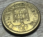PORTUGAL, 1990- 10 ESCUDOS , EXCELENTE MOEDA PARA ABRILHANTAR AINDA MAIS SUA COLEÇÃO.