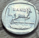  AFRICA 2015--1 RAND  , EXCELENTE MOEDA PARA ABRILHANTAR AINDA MAIS SUA COLEÇÃO. 