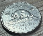  CANADA 1961- 5 CENTS  , EXCELENTE MOEDA PARA ABRILHANTAR AINDA MAIS SUA COLEÇÃO. 