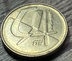  ESPANHA 5 PESETAS, 1992  , EXCELENTE MOEDA PARA ABRILHANTAR AINDA MAIS SUA COLEÇÃO. 
