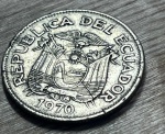   EQUADOR 1970- 1 SUCRE , EXCELENTE MOEDA PARA ABRILHANTAR AINDA MAIS SUA COLEÇÃO. 