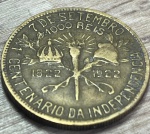 BRASIL1922-1000 REIS,  EXCELENTE MOEDA PARA ABRILHANTAR AINDA MAIS SUA COLEÇÃO.
