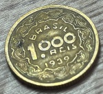    BRASIL,1000 REIS 1939-  EXCELENTE MOEDA PARA ABRILHANTAR AINDA MAIS SUA COLEÇÃO. 