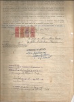 DOCUMENTO ANTIGO COM SELO DE ÉPOCA. COMO MOSTRA IMAGEM