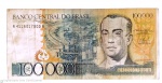 BRASIL. C176A ANO 1985- 100.000 CRUZEIROS