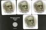 5 CARTELAS PARA MOEDAS NOVAS . MACHADO DE ASSIS 500 REIS 1939