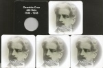 5 CARTELAS PARA MOEDAS NOVAS . OSWALDO CRUZ 400 REIS 1936-1938