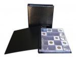 ÁLBUM PARA 600 MOEDAS - 30 PLÁSTICOS C/ 20 BOLSOS  - CABE COIN HOLDER