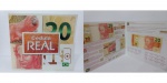 FOLDER PARA CÉDULA DE   20 REAIS 2ª FAMILIA   - NÃO ACOMPANHA A CÉDULA