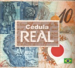 FOLDER NOVO  PARA CEDULA  PLÁSTICO DE 10 REAIS  1 FAMILIA. COMO MOSTRA IMAGEM