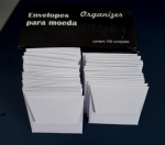 ENVELOPE PARA MOEDAS 48X48MM C/100 UNIDADES