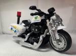 MINIATURA NOVA COMO MOSTRA IMAGEM , MEDINDO 14CM . MOTO POLICE