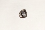 Vintage Luxo Jóias, Anel em Prata de Lei com Cristal Lapidado, formato de Lágrima. Aro 18,5. Peso total 4,50gr