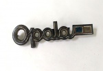 Vintage Antigomobilismo, Coleção, Decoração, Emblema lateral, original, para Opala, anos 70. Medindo 13cm, cromado, com 3 pinos de encaixe