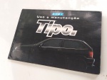 Vintage Antigomobilismo, Coleção, Decoração, Manual de Proprietário do Fiat Tipo, original, 1995