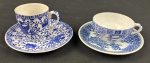 Duas xicaras em porcelana