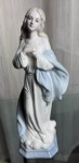 ARTE SACRA - Imagem Nossa Senhora da Imaculada Conceição em porcelana, medindo 28 cm