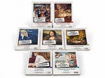 LIVROS E REVISTAS, conjunto com sete (7) fascículos ilustrados da coleção "As Pinturas Mais Valiosas do Mundo", da revista CARAS, apresentando reproduções de obras de grandes mestres da pintura, sendo: Le Moulin de la Galette, de Pierre-Auguste Renoir; Duas Bailarinas no Palco, de Edgar Degas; Retrato do Doutor, de Vincent van Gogh; Mona Lisa, de Leonardo da Vinci; A Ceia de Emaús, de Rembrandt; A Lavadeira, de Toulouse-Lautrec; e O Nascimento de Vênus, de Sandro Botticelli. Publicações com sinais de uso, desgastes e marcas do tempo. No estado.