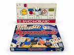 BRINQUEDOS, dois (2) jogos de tabuleiro, sendo: A) Banco Imobiliário, da Estrela; e B) Rummikub, da Grow, jogo de estratégia e raciocínio com peças numeradas. Acompanham respectivas caixas, com sinais de uso e armazenamento. Conteúdo interno não conferido, podendo apresentar falta de peças, fichas, cartas, dados ou demais componentes. Jogos no estado.