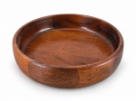 DIVERSOS, uma (1) fruteira circular confeccionada em madeira, medindo 6x25cm.