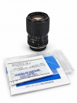FOTOGRAFIA, uma (1) objetiva zoom TOKINA RMC, 35105mm, abertura f/3.54.3, diâmetro 55mm, corpo preto com anéis de regulagem de foco e zoom, acompanhada de documentação e manual. Funcionamento não testado.