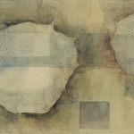 Flexor, `Formas Geométricas Abstratas` - Guache sobre papel medindo 25x49cm, a.c.i.e