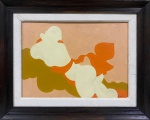 Milton da Costa, `Vênus e Pássaro, Rio 1979` - óleo sobre tela medindo 24x33, a.c.i.d