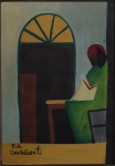 Emiliano Di Cavalcanti, `Baiana` - guache sobre papel medindo 21 x 30, a.c.i.d
