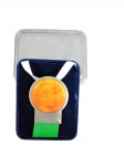 MEDALHA COMEMORATIVA 111ª SESSÃO COI  SYDNEY 2000 - Medalha oficial da 111ª Sessão do Comité Olímpico Internacional (Sydney 2000) em estojo de veludo e acrílico original. Medindo 5 x 4 cm