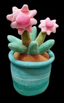 Decorativo peso de porta em tecido - 35x18 cm.