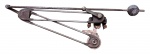PARAGON - PARA RESTAURO - Antigo braço de máquina de desenho técnica em metal - 113x43 cm fechado.
