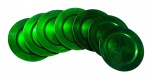 Conjunto com 07 sousplat em plástico - 33 diam.