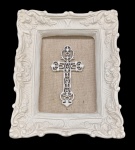 Pequeno decorativo de parede em gesso - 15x12 cm.
