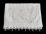 Toalha de rosto em algodão - 50x33 cm - sem uso.