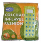 MOR - Colchão inflável fashion em PVC - 188x71 cm - lacrado - sem uso.