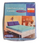 Capa para colchão em algodão com ziper - 190x88 cm - lacrado - sem uso.