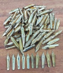 OXFORD 1ST QUALIT 14K - 220gr - lote com vários antigos bicos de pena - contrastado ouro 14k - NÃO DISPONÍVEL PARA VISITAÇÃO - SOMENTE RETIRADA, COM HORA E LOCAL MARCADO COM AGENDAMENTO PRÉVIO.