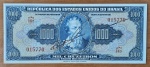 C048 BRASIL 1000 CRUZEIROS AUTOGRAFADA SOBERBA 1943.