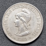 Moeda Brasil - 500 Réis 1889 República - Linda Moeda SOB/FC c/ Parte do Brilho e Pátina! - Prata - R