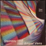 Amaral Vieira - Steinway 1858/1985 Amaral Vieira.  Selo : RCA 8501 - IBM 8501. Formato : Vinil , LP, Álbum. País : Brasil. Lançado : 1985. Capa quase perveita.  Disco quase perfeito. Usado. Necessita limpeza.