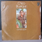 Chico Buarque –Construção. Selo : Philips – 6349 017. Formato : Vinil , LP, Álbum. País : Brasil. Lançado :
1971. Capa boa. Sem encarte. Disco excelente. Usado. Necessita limpeza
