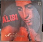 Maria Bethânia –Álibi. Selo : Philips – 6349 405. Formato : Vinil , LP, Álbum, Estéreo. País :Brasil. Lançado : 1978. Capa excelente. Encarte excelente.  Disco excelente. Usado. Necessita limpeza.