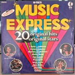 Music Express. Selo : K-Tel  TB-282. Formato : Vinil , LP, Compilação. País : Brasil. Lançado : 1976.  Capa muito boa. Disco muito  bom. Usado. Necessita limpeza.