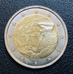 Moeda Portugal - 2 Euros 2022 - Bimetálica - 8,5gr - 25,75mm FC - Km-931 - Edição Comemorativa 35 Anos do Programa Erasmus.